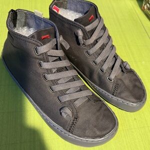 CAMPER sneakers dark grey/blue soles  size 38